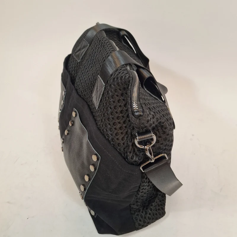 Spacious Rivet Finish Bag