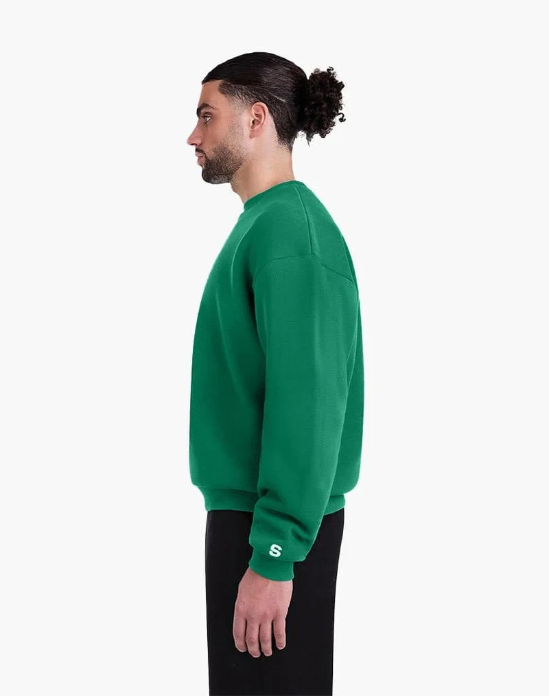 BASIC SWEATER (GREEN)