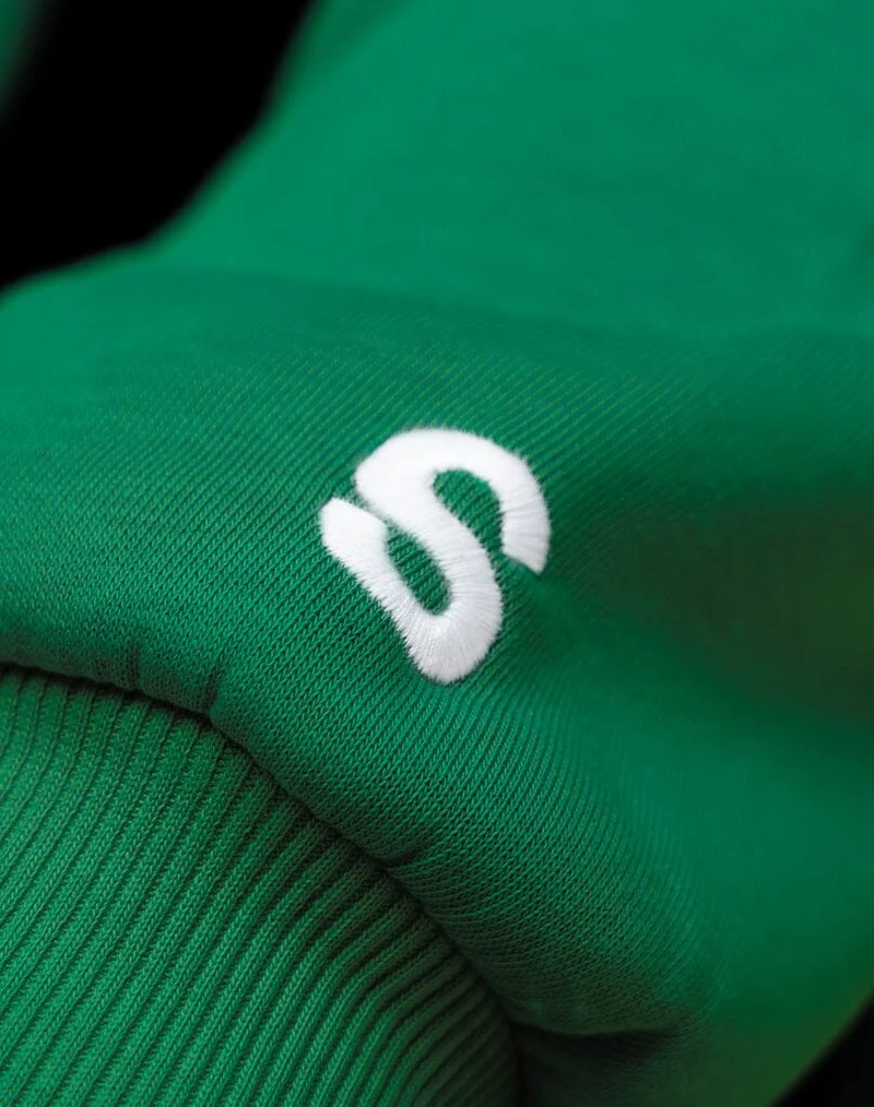 BASIC HOODIE (WOOD GREEN)