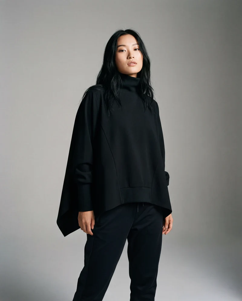 Exclusive Simple Moderne Batwing Pullover