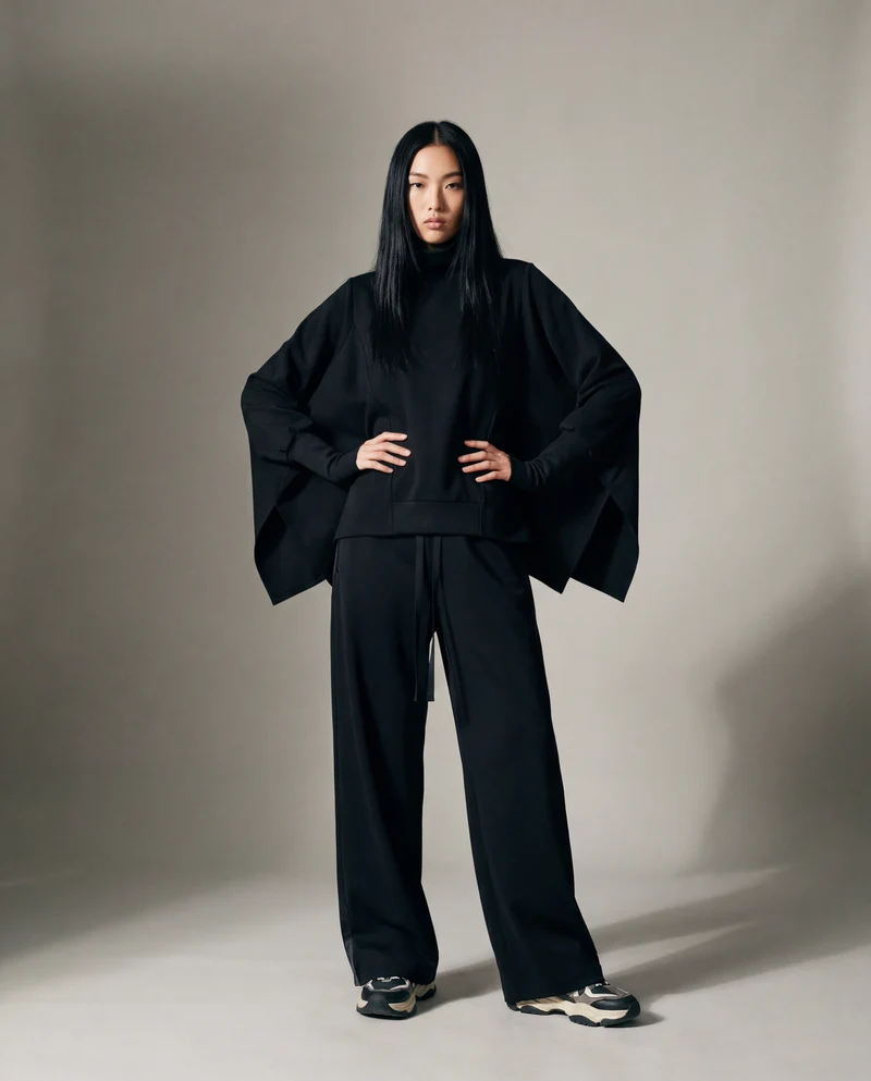 Exclusive Simple Moderne Batwing Pullover