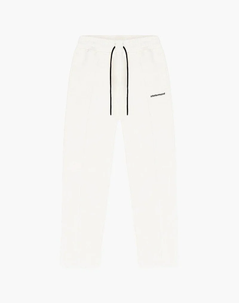 BASIC WIDE TRACKPANTS (CREAM WHITE)