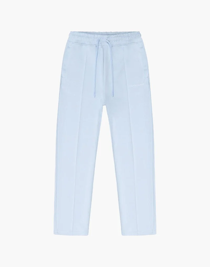BASIC WIDE TRACKPANTS (ICE BLUE)