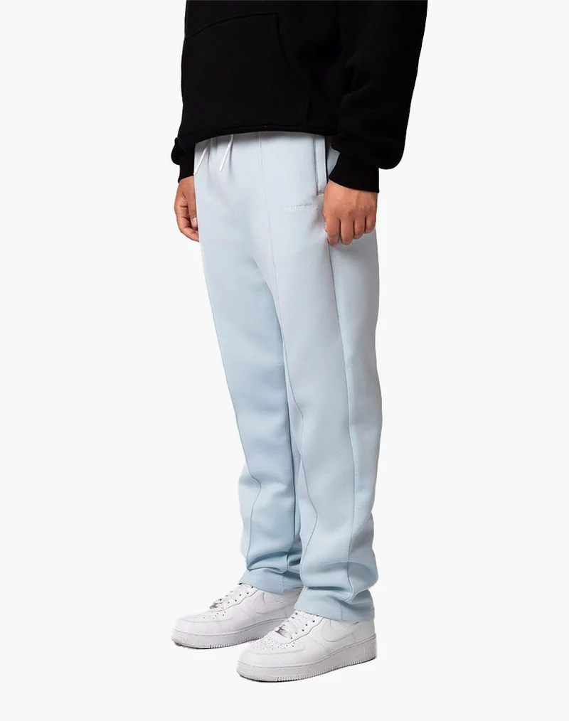 BASIC WIDE TRACKPANTS (ICE BLUE)