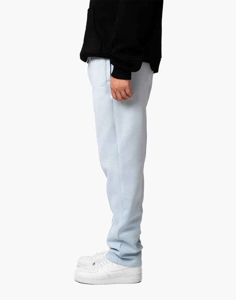 BASIC WIDE TRACKPANTS (ICE BLUE)