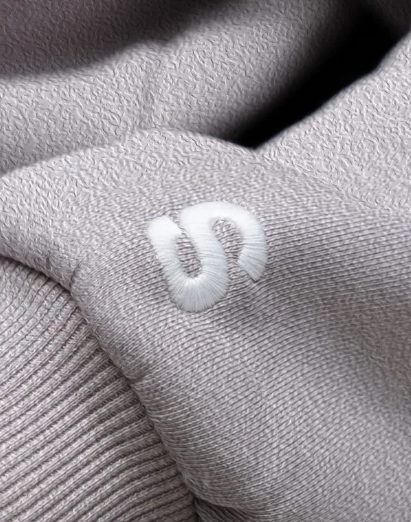 BASIC SWEATER (GREY MELANGE)
