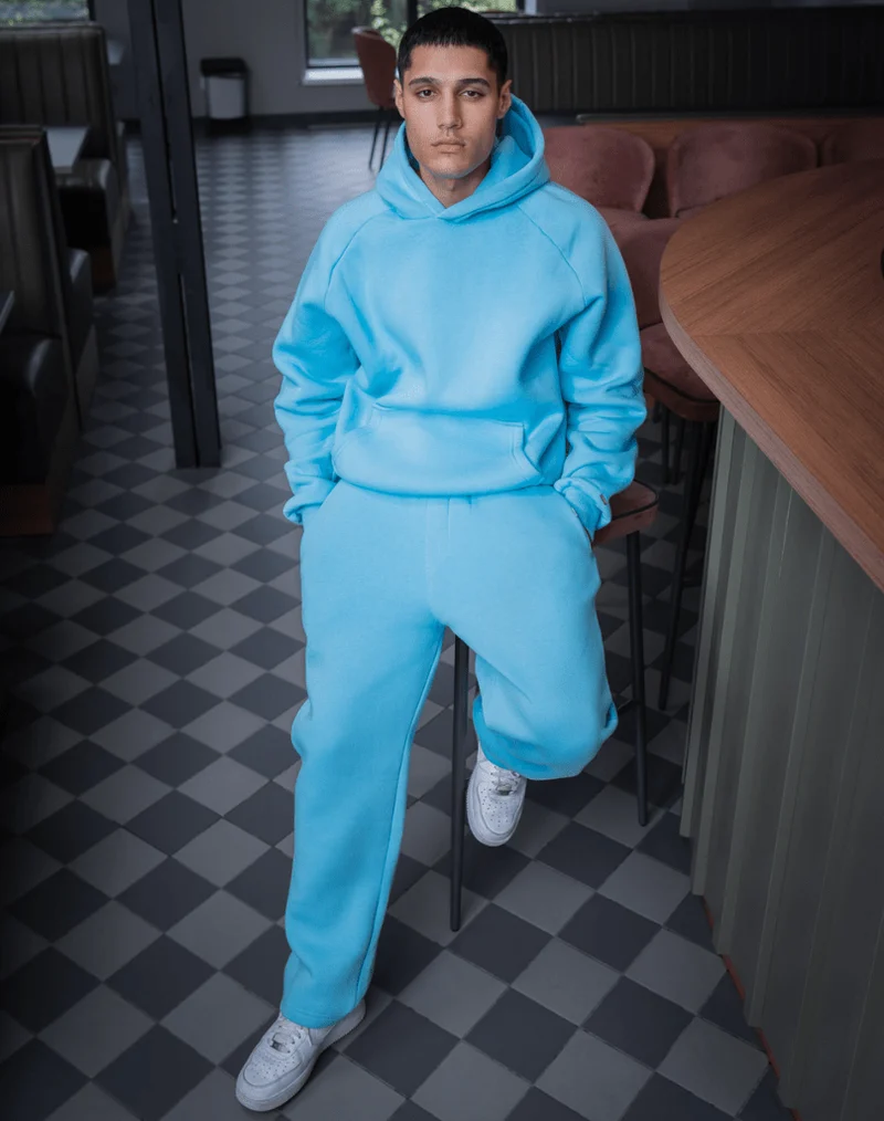 TRACKSUIT SET (ICE BLUE)