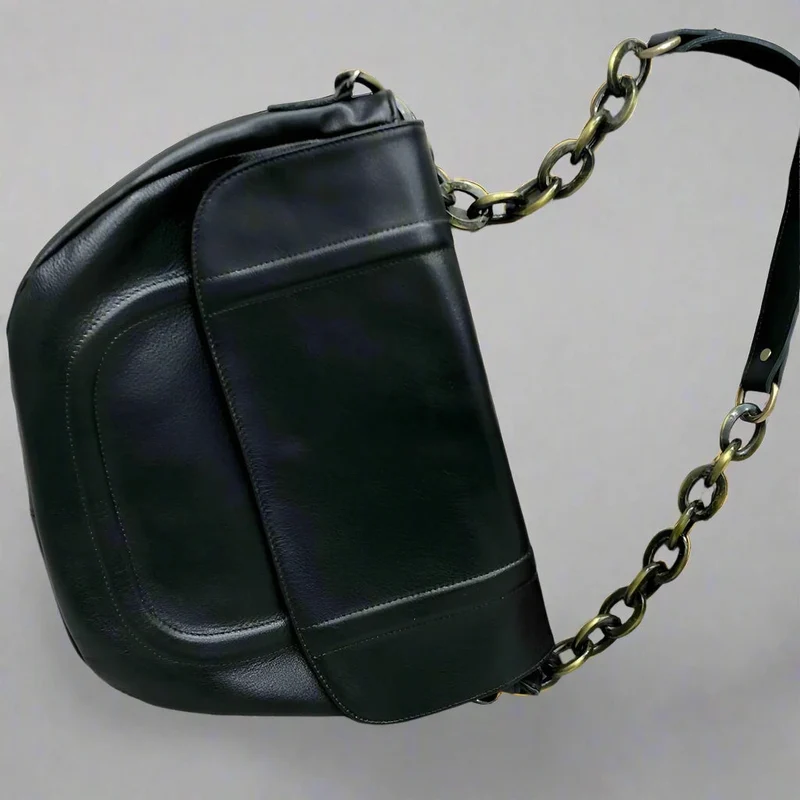 Vintage Fever Saddle Tote Shoulder Bag