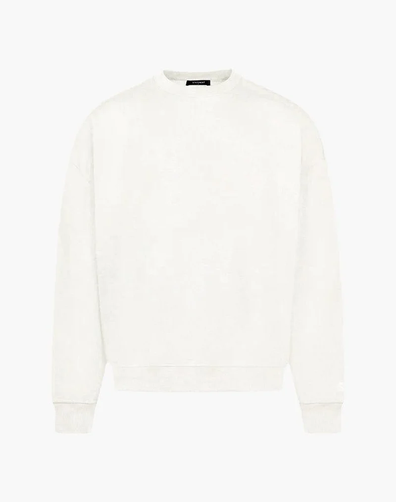 BASIC SWEATER (CREAM WHITE)