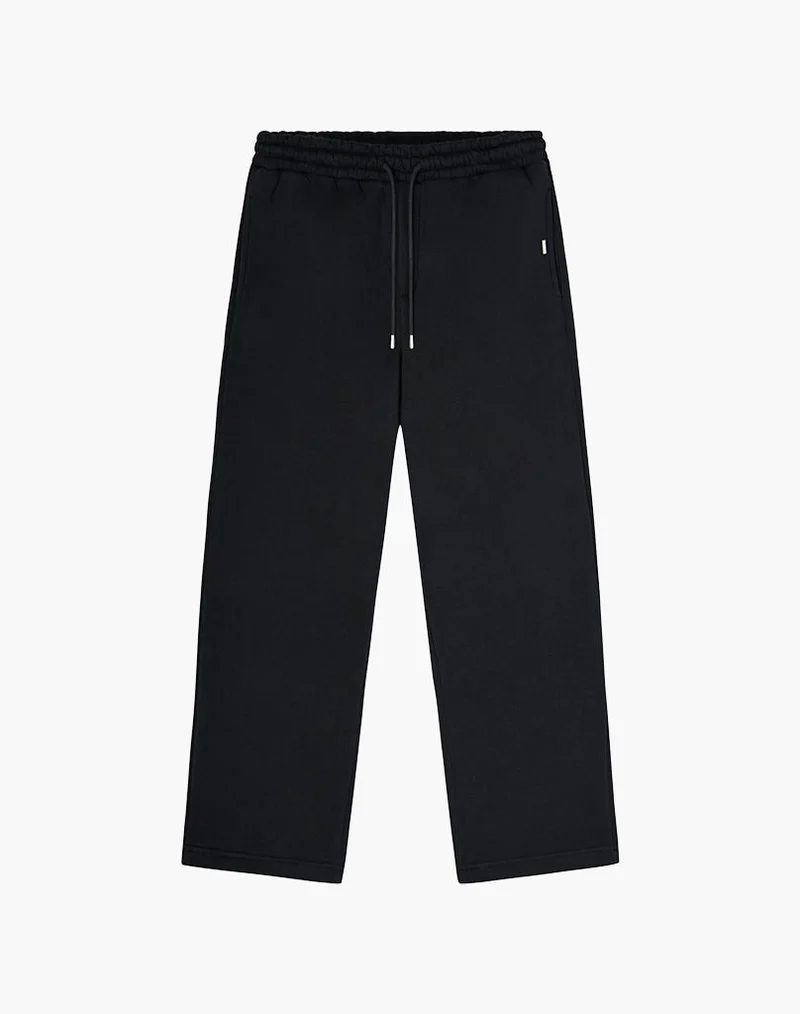 BASIC OPEN LEG JOGGER (BLACK)
