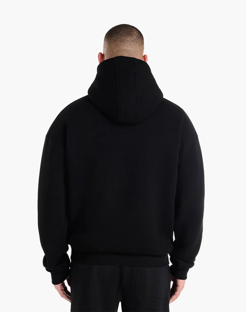 BENDING LINES HOODIE (BLACK)