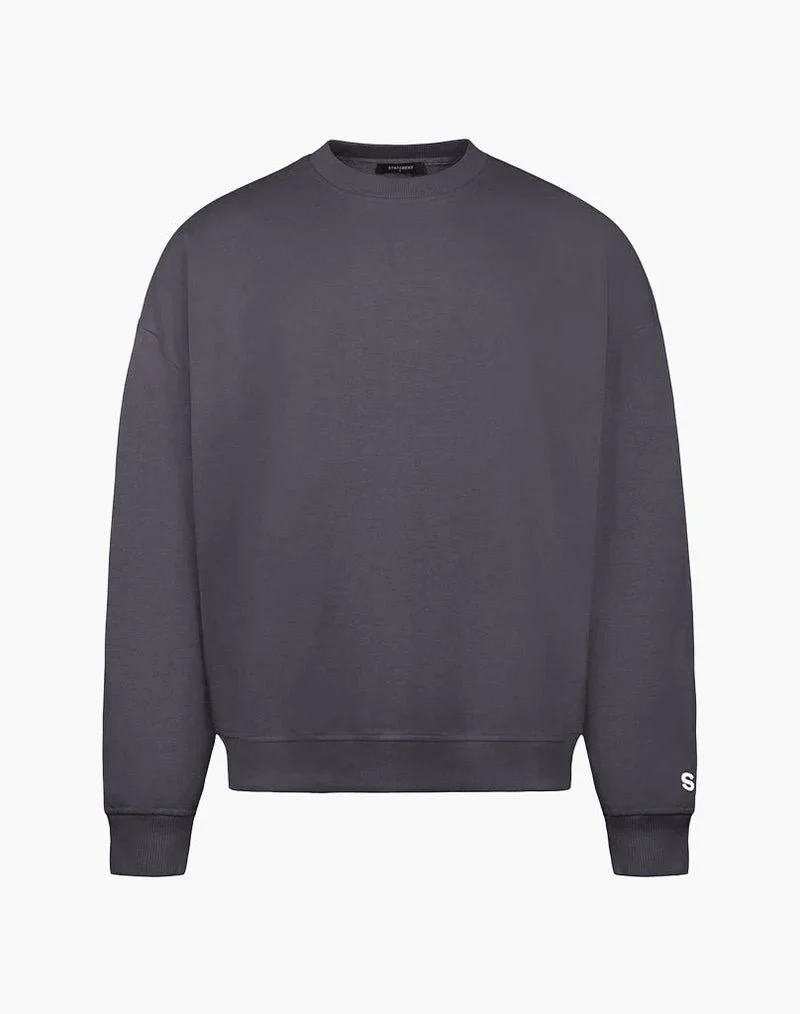 BASIC SWEATER (ANTHRAZIT)