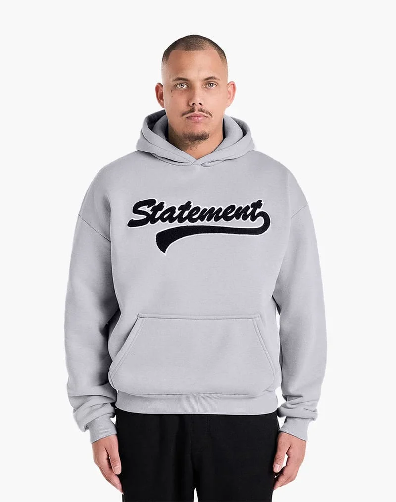RETRO HOODIE (GREY)