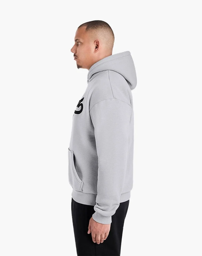 RETRO HOODIE (GREY)