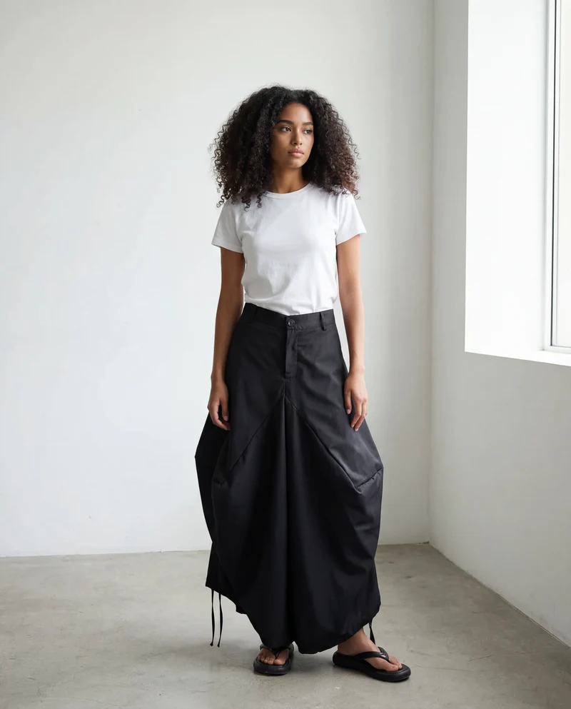 Sculptural Balloon Trousers