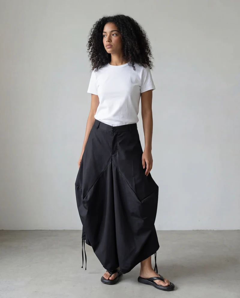 Sculptural Balloon Trousers