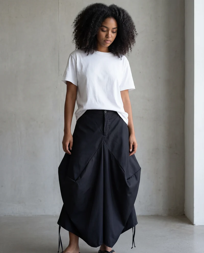 Sculptural Balloon Trousers