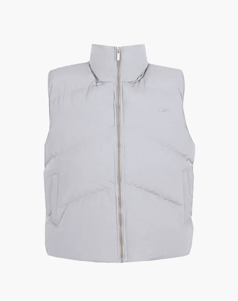 STMT PUFFER VEST (GREY)
