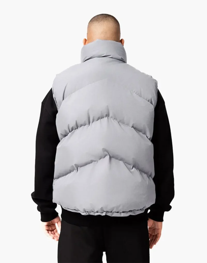 STMT PUFFER VEST (GREY)