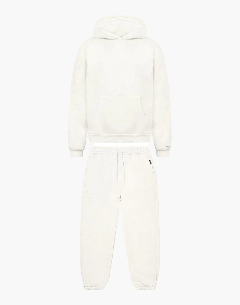 TRACKSUIT SET CUFF (CREAM WHITE)