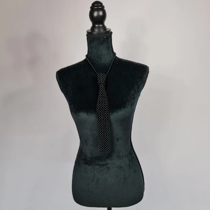 Perlu Drauge Black Tie Necklace