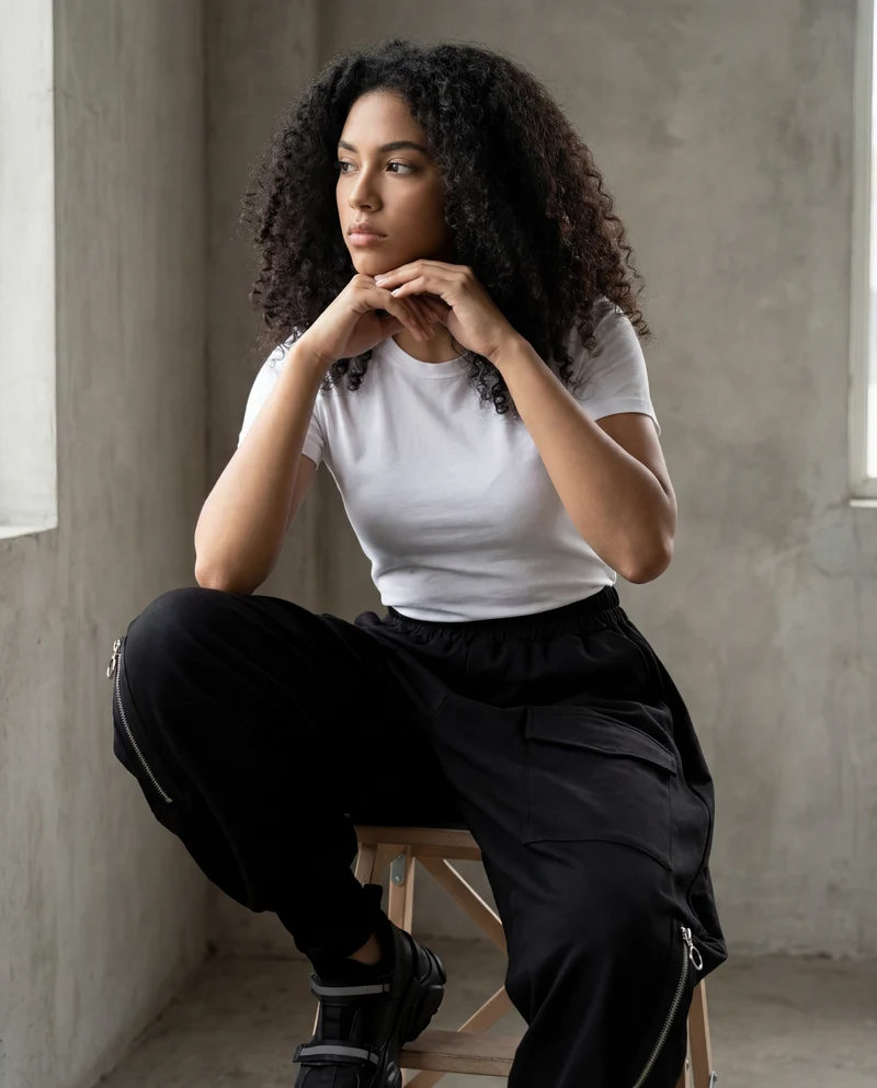 Street Punk Irregular Design Harem Trousers