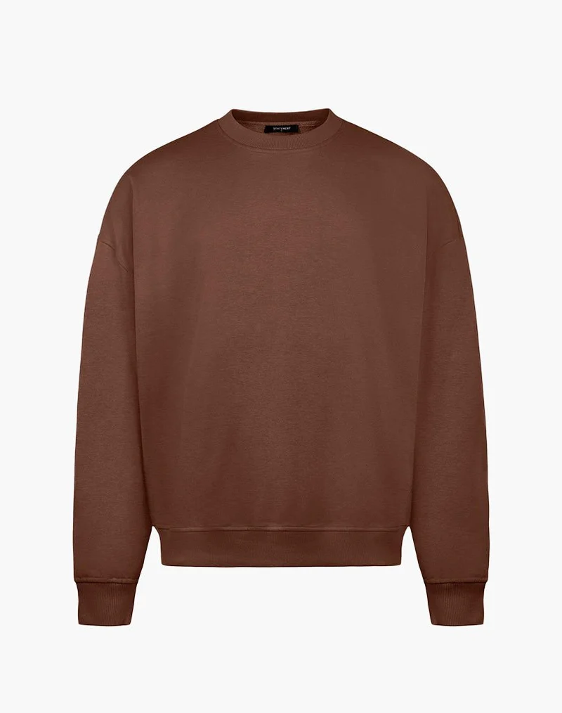 EXCHANGE SWEATER (COFFEE BROWN)