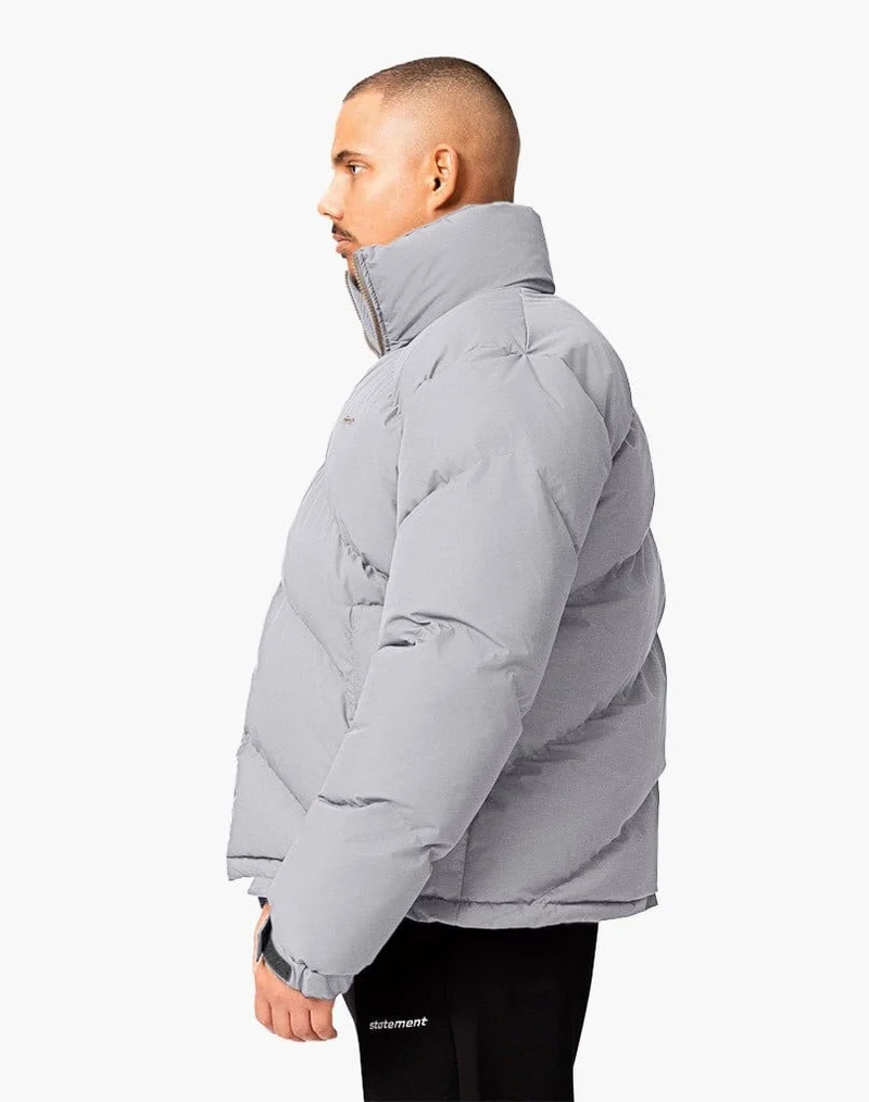 STMT PUFFER JACKET (GREY)