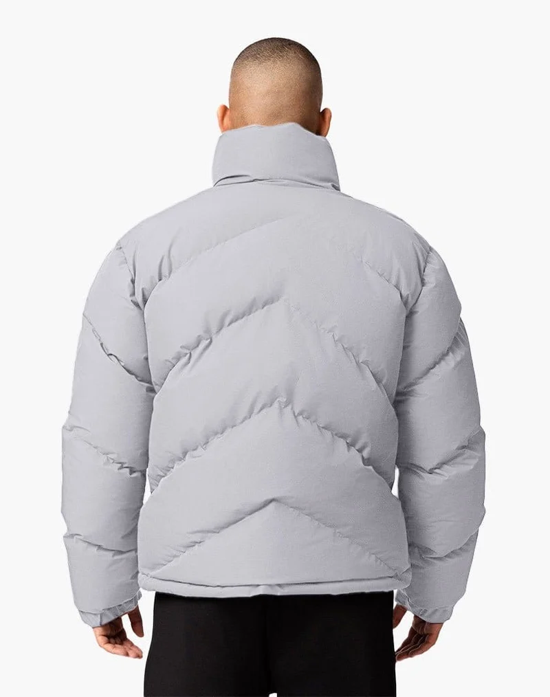 STMT PUFFER JACKET (GREY)