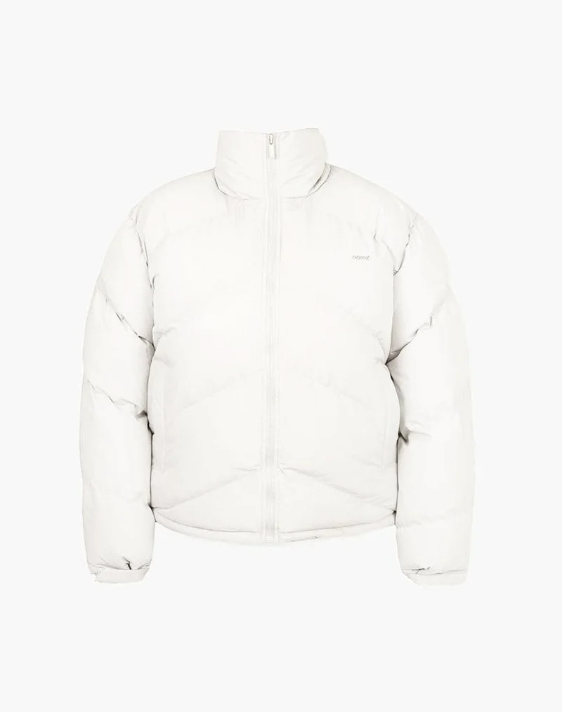 STMT PUFFER JACKET (CREAM WHITE)