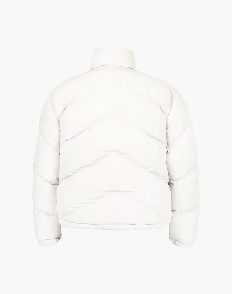 STMT PUFFER JACKET (CREAM WHITE)