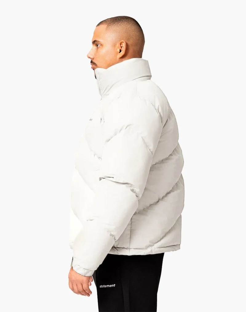 STMT PUFFER JACKET (CREAM WHITE)