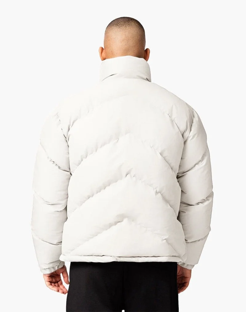 STMT PUFFER JACKET (CREAM WHITE)