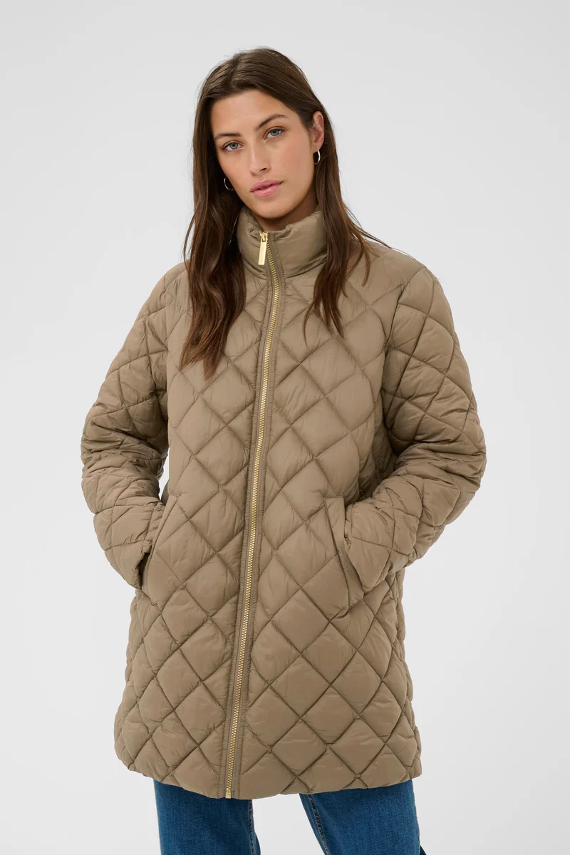 Manteau de mi-saison matelassé Olilan