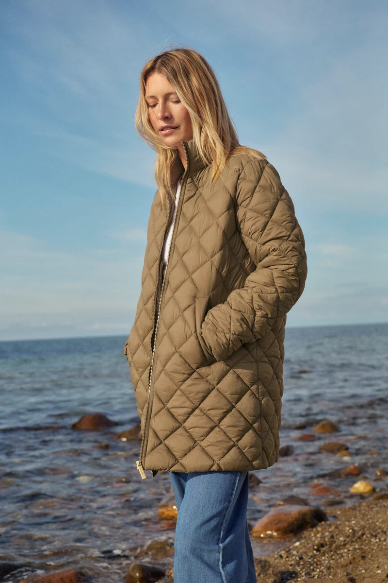 Manteau de mi-saison matelassé Olilan