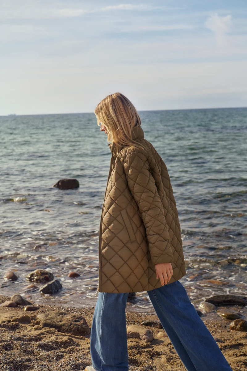 Manteau de mi-saison matelassé Olilan