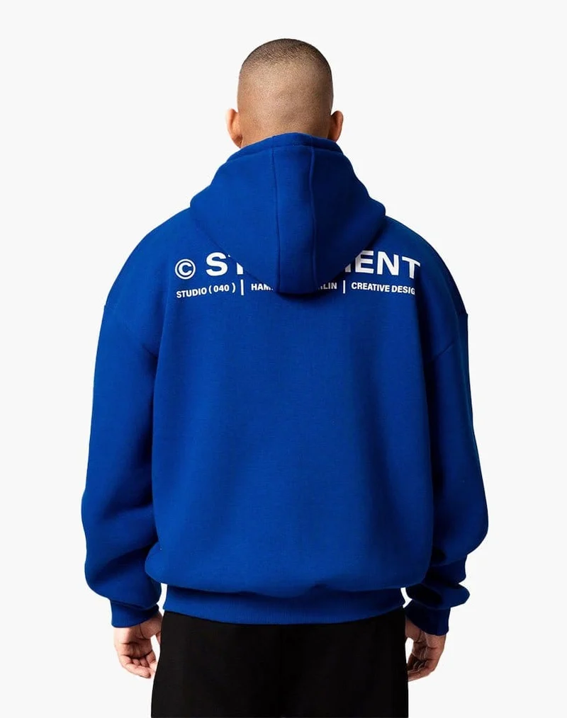 INITIAL HOODIE (ROYAL BLUE)