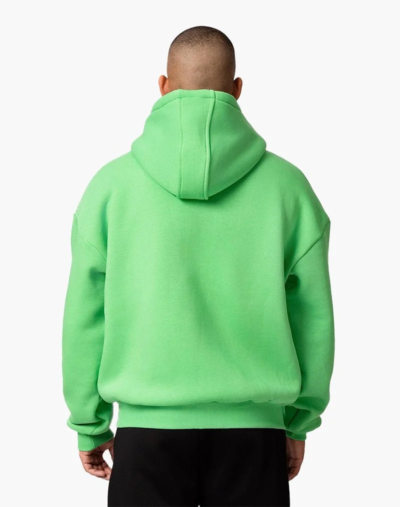 BASIC ZIP-HOODIE (POISON GREEN)