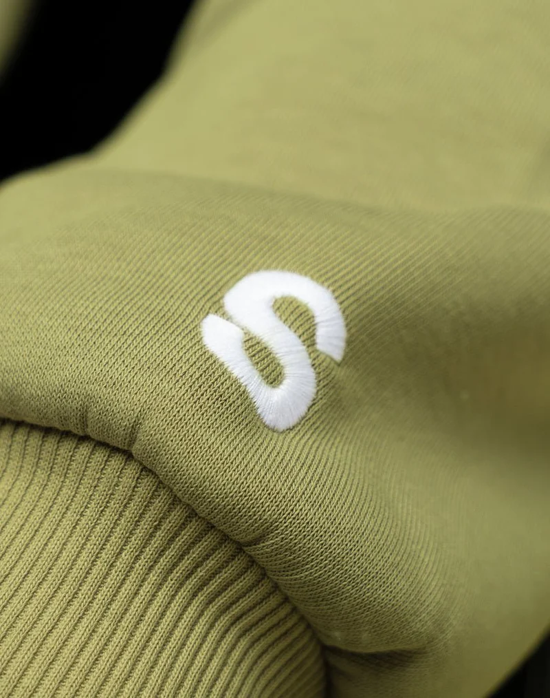 BASIC ZIP-HOODIE (DARK GREEN)