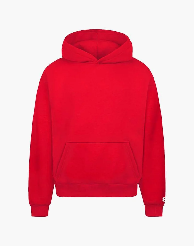 BASIC HOODIE (RED)