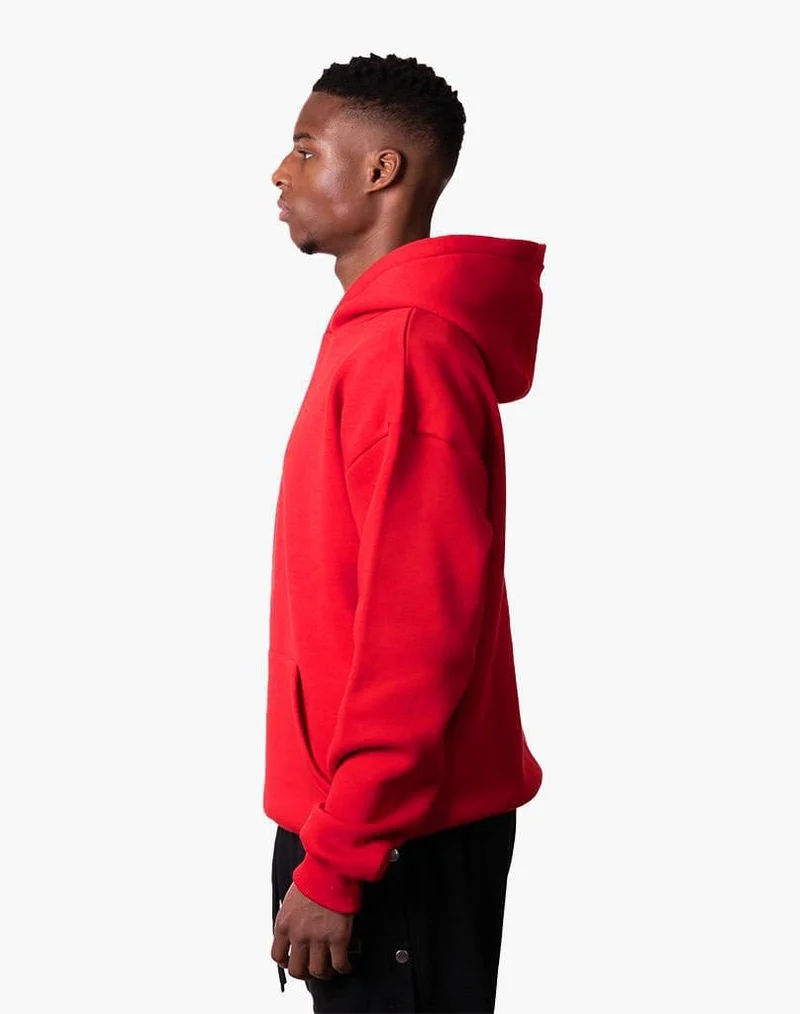 BASIC HOODIE (RED)