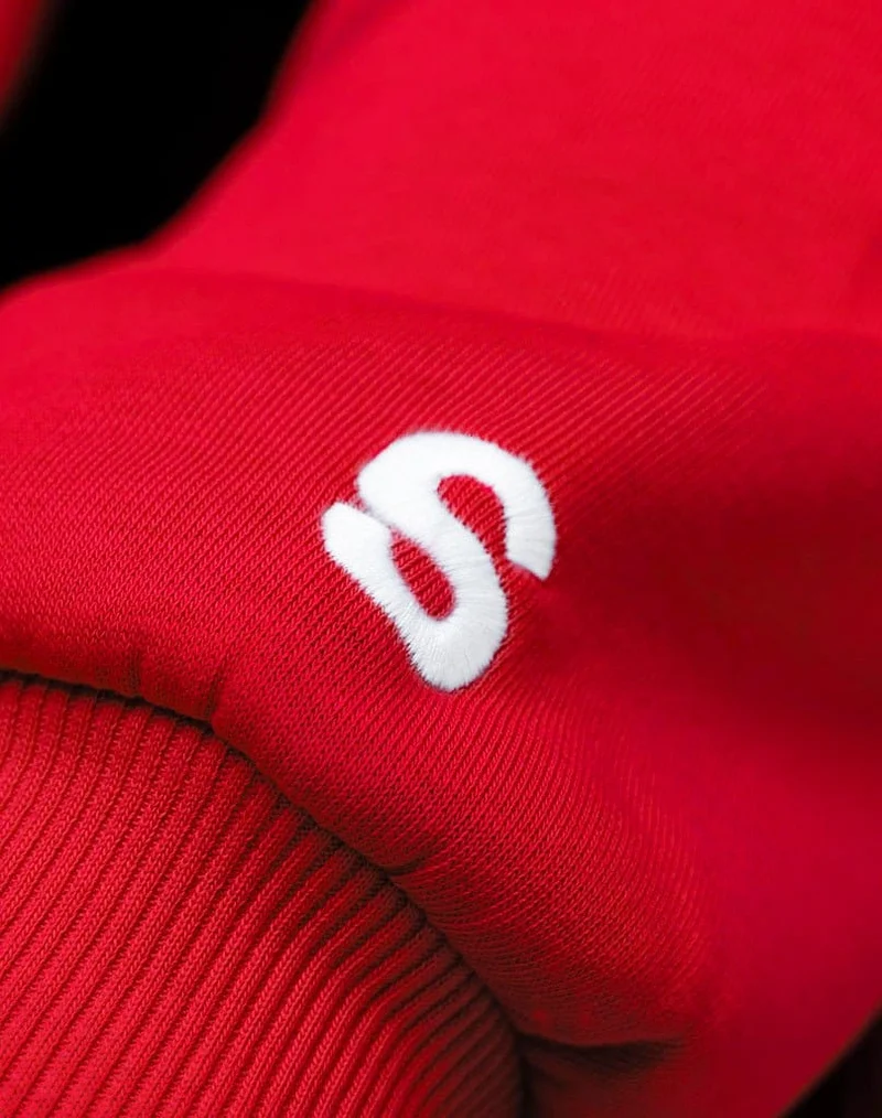 BASIC HOODIE (RED)