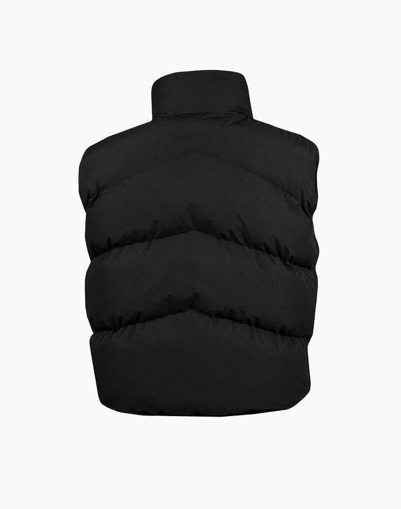 STMT PUFFER VEST (BLACK)