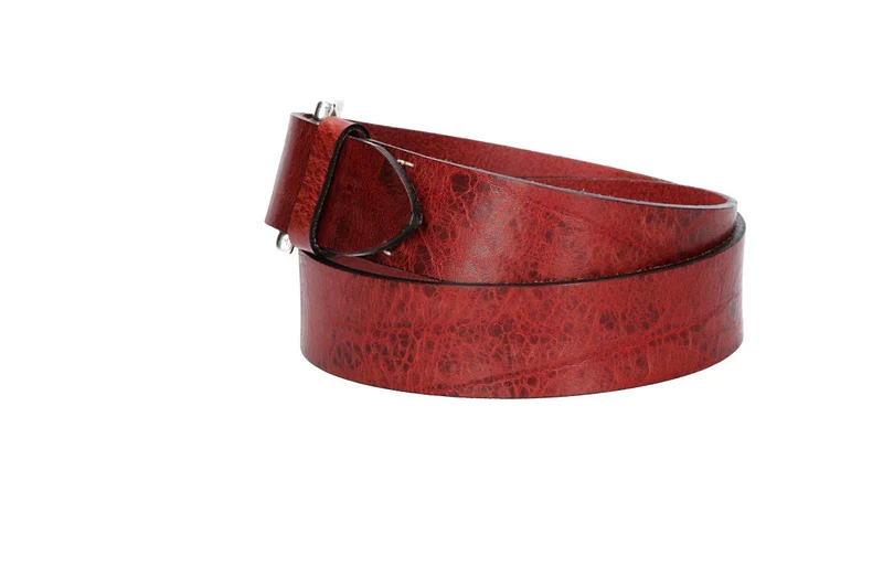 Leder Bazlen Gürtel schwarz