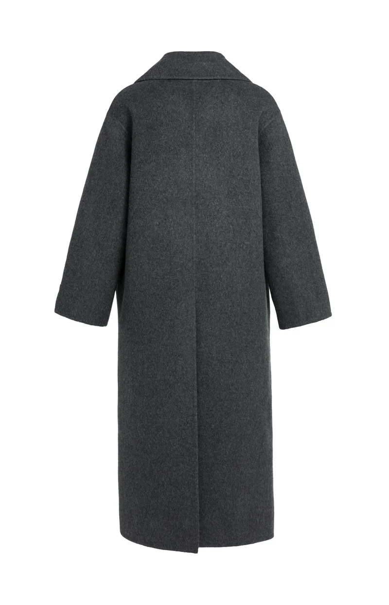 Manteau très long à coupe ample