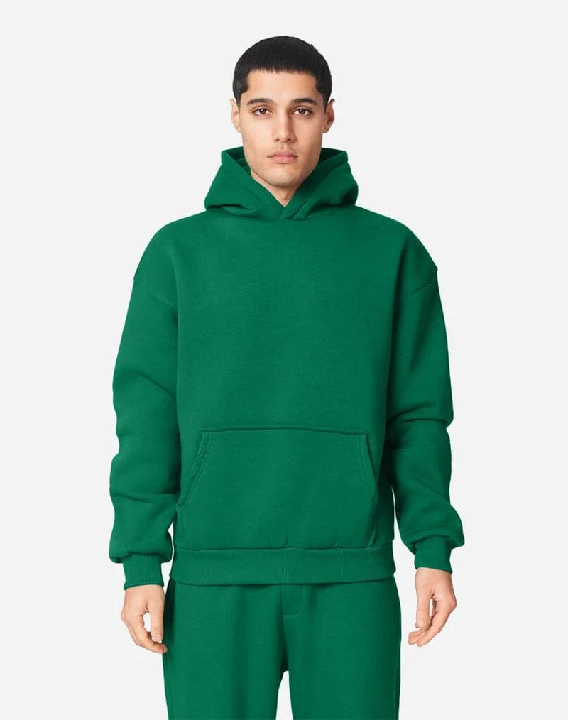 BASIC HOODIE (WOOD GREEN)