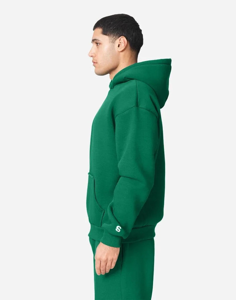 BASIC HOODIE (WOOD GREEN)