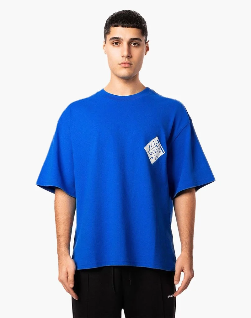 SMUDGE TEE (ROYAL BLUE)