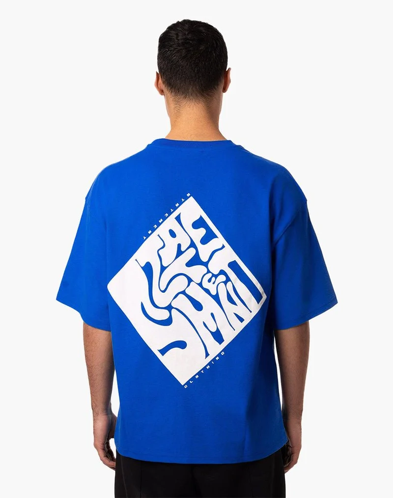 SMUDGE TEE (ROYAL BLUE)