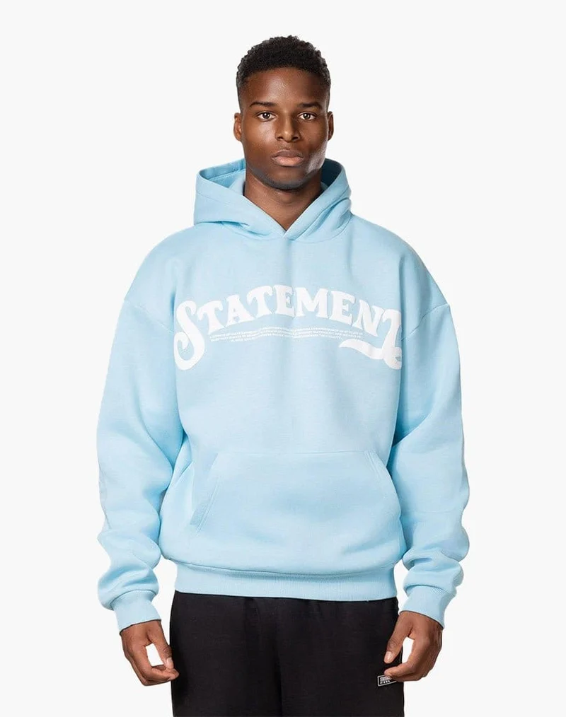 STATEMENT HOODIE (ICE BLUE)